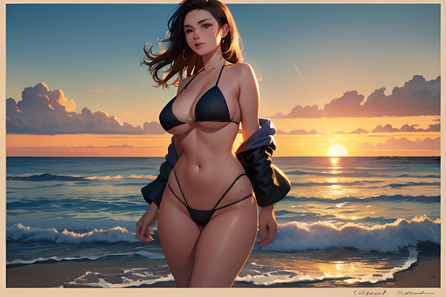 How to Use AI Generators to Create Stunning Anime Beach Art