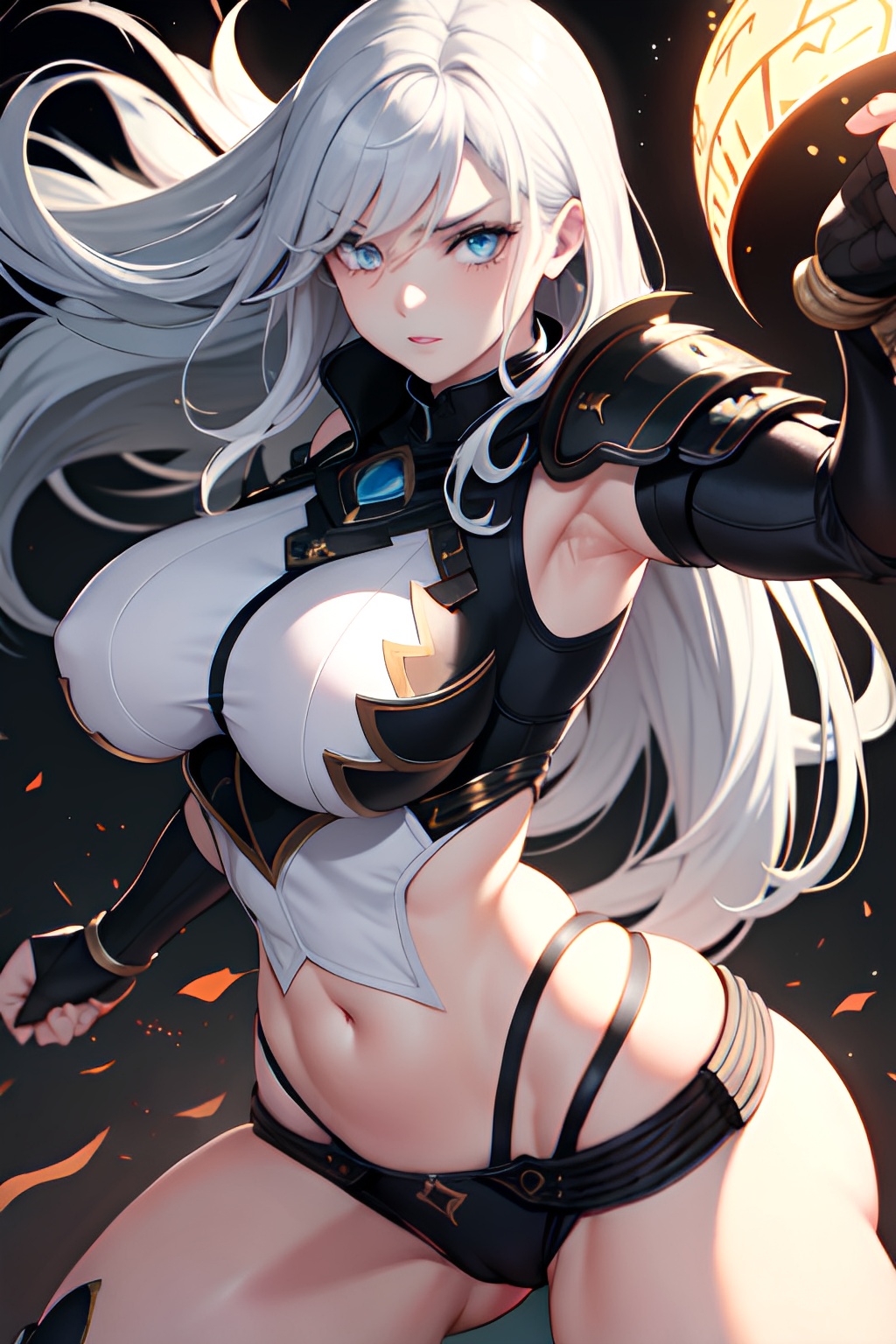 battle-ready big booty girl