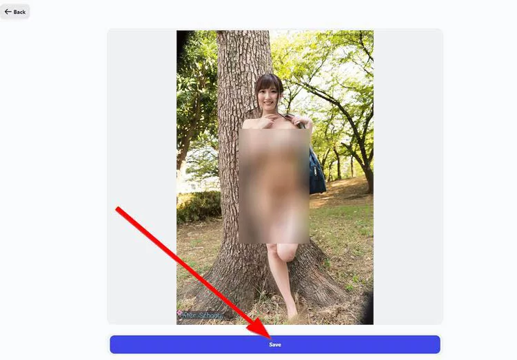 final result of removing object