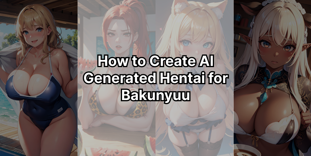How to Create AI Generated Hentai for Bakunyuu