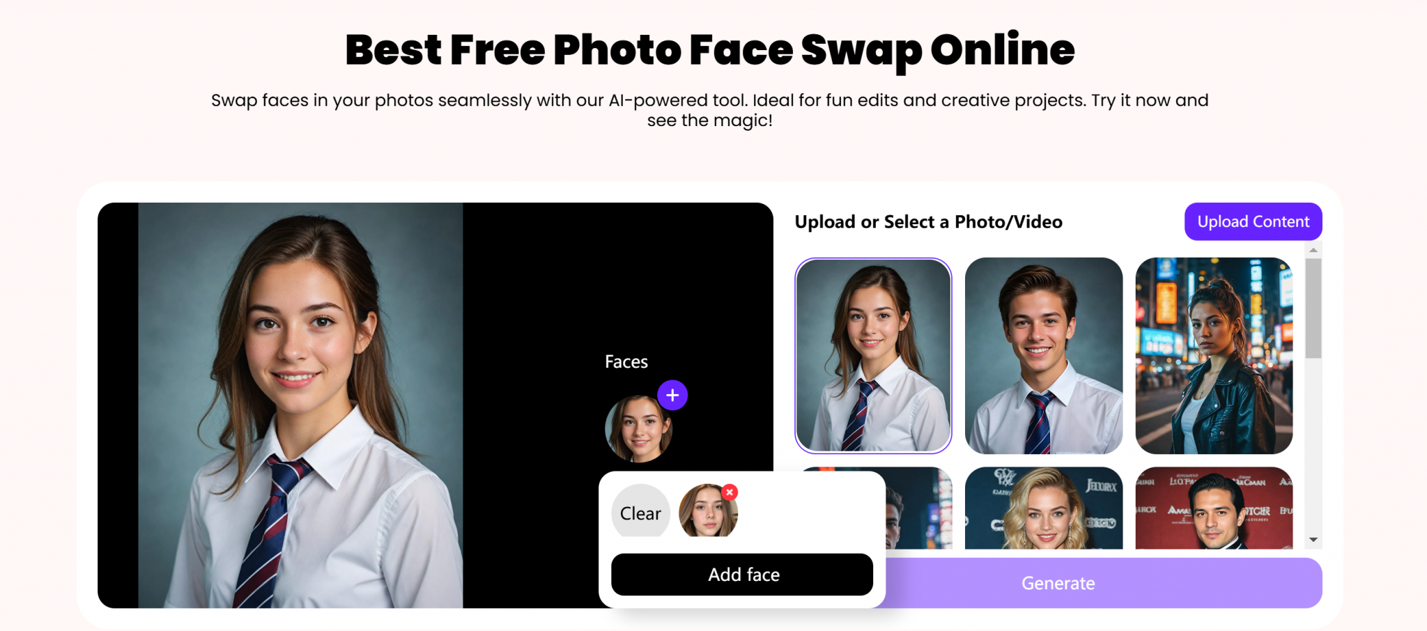 Best Nine Vidnoz Face Swap Alternatives for 2024 - GenZone AI