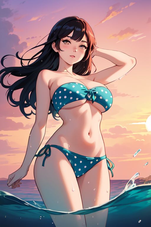 Polka Dot Bandeau Beauty
